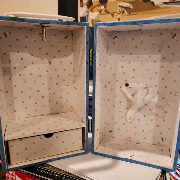 Madame Alexander Doll Trunk / Storage Case – Blue with Drawer - Picture 1 of 4